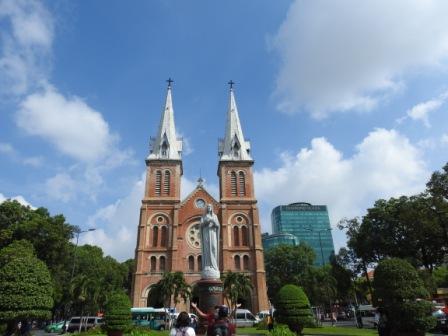 Notre Dame Cathedral in Saigon