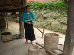 Thai Women in Cao Phong village, Hoa Binh provice, Vietnam